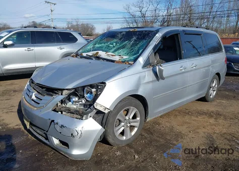 2010 Honda Odyssey Touring from USA, damaged, VIN 5FNRL3H90AB054663